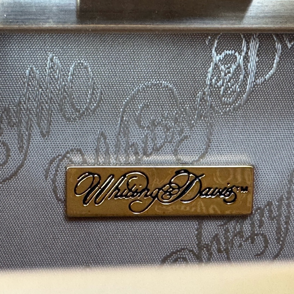 Whiting & Davis gold 
Metal Minaudière vintage evening - Picture 5 of 16